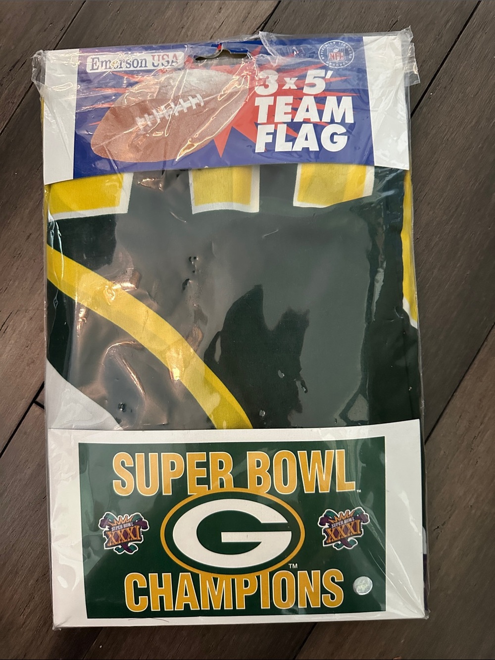 Packers Green Bay Super Bowl Flag | Champions